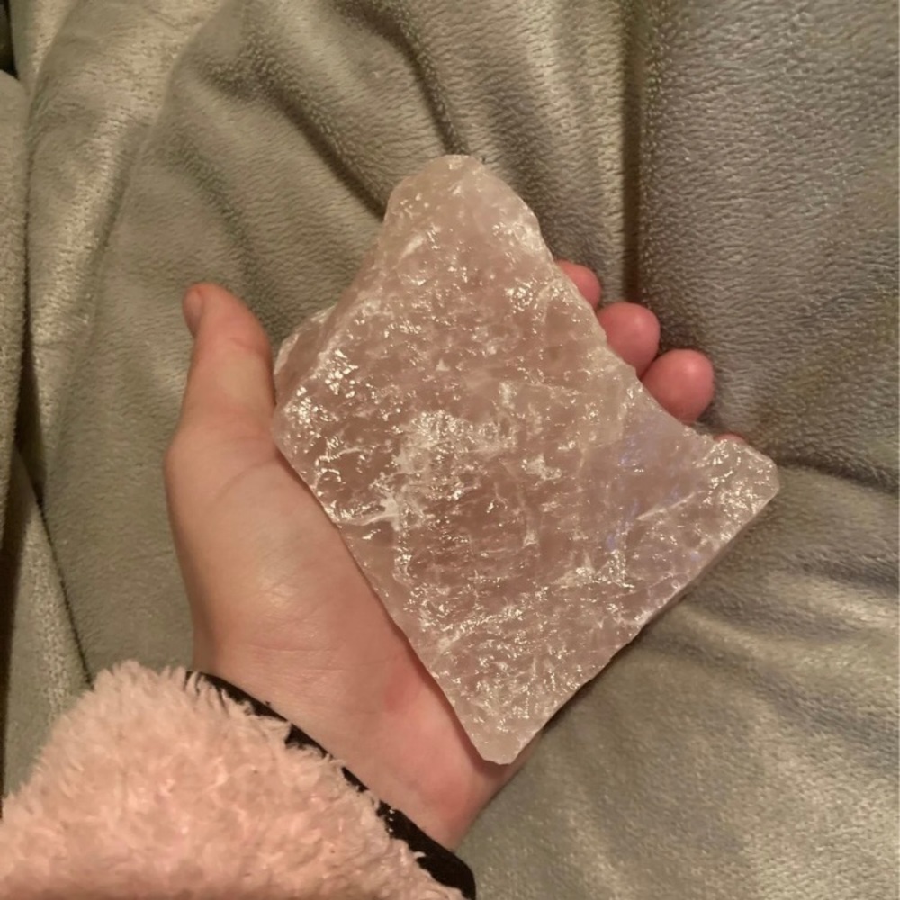 Huge Rose Quartz FREE TUMBLED CRYSTAL WITH PURCHASE!!!!
